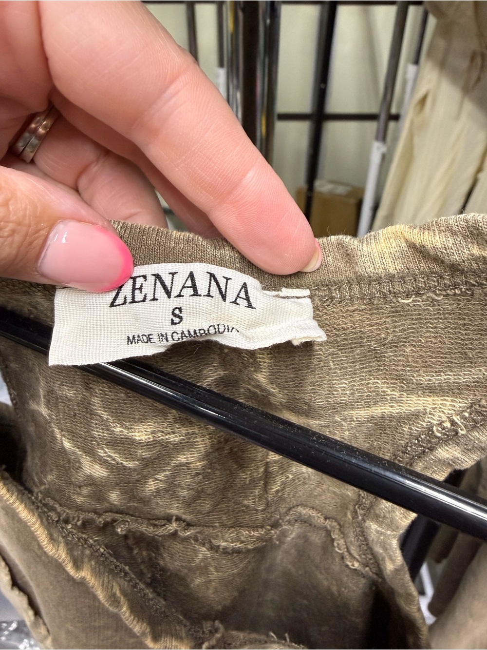 Zenana Outfitters Women's Mineral-Wash V-Neck Tank Top - Picture 3 of 5